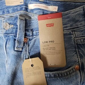 Levi's Blue Straight Leg Jeans